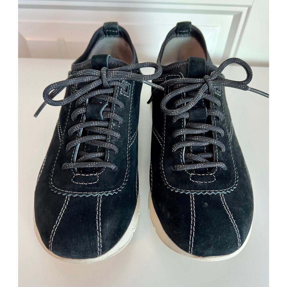 Dansko Audra Black Suede Women's Sneakers - Size 37